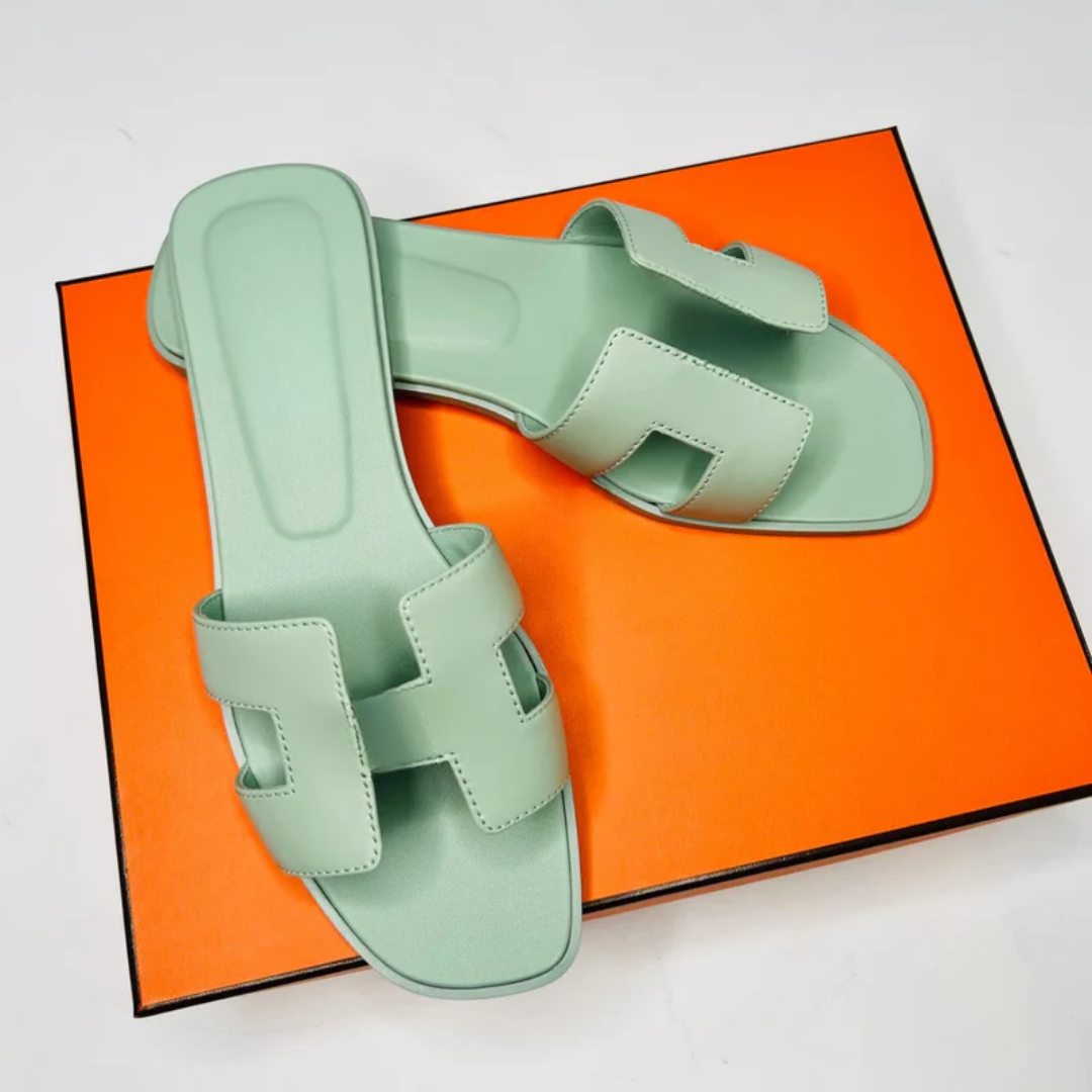 Bag kly 28 Vert Alligator & sandals green – Hms