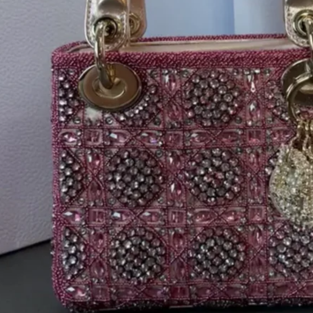 Go - Mini Lady Bag With Pearls