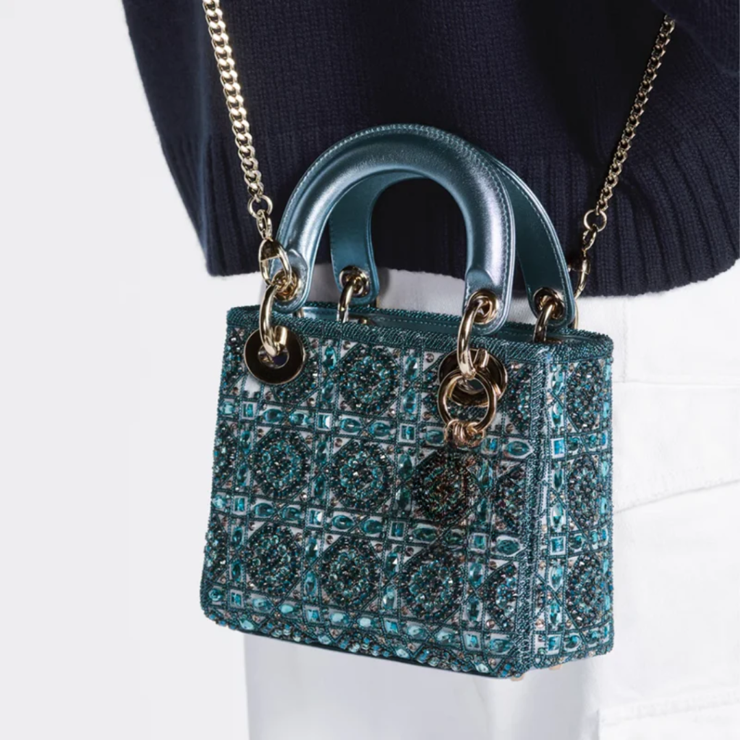 Go - Mini Lady Bag With Pearls